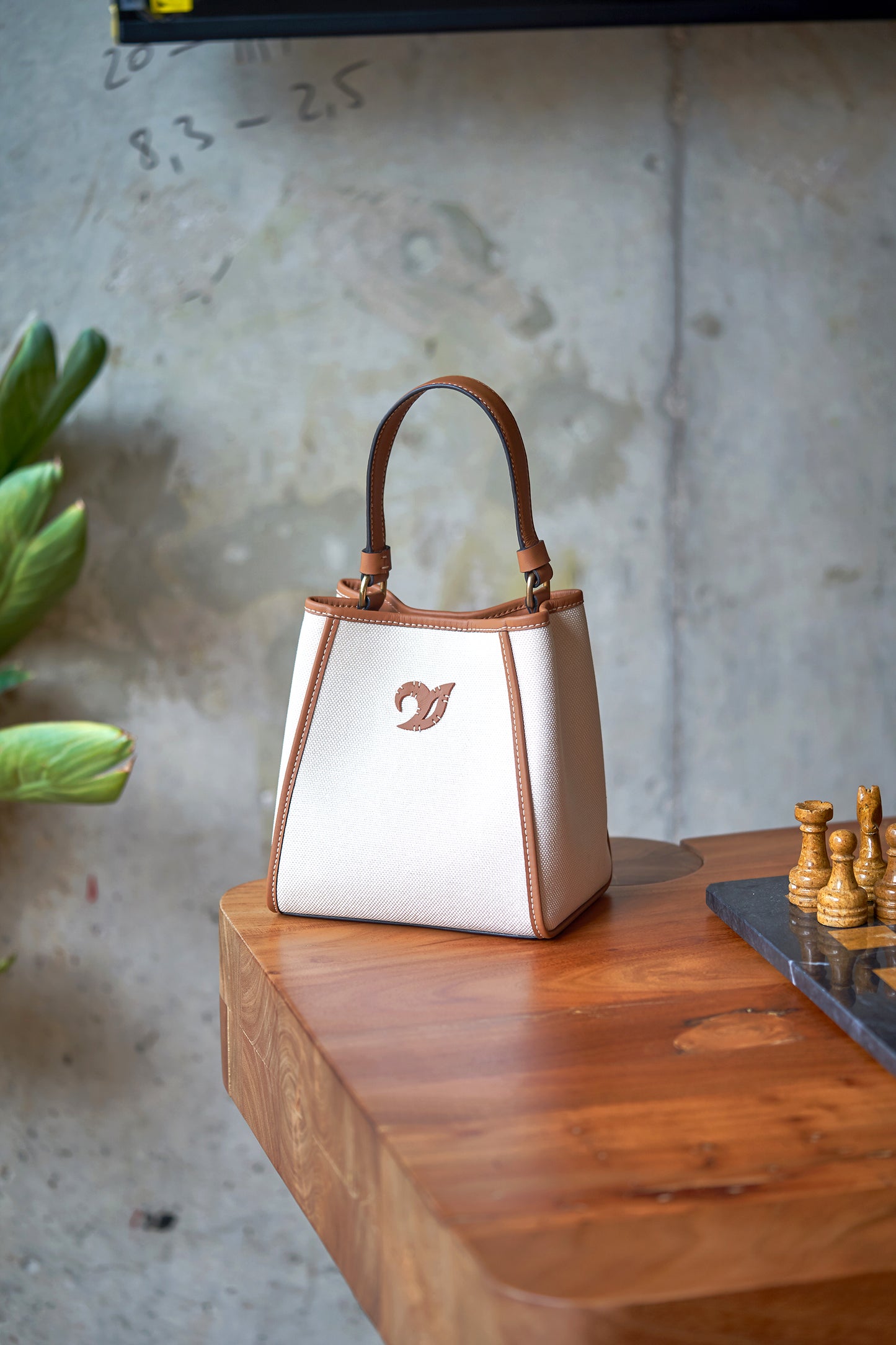 Tetragon Bucket Bag