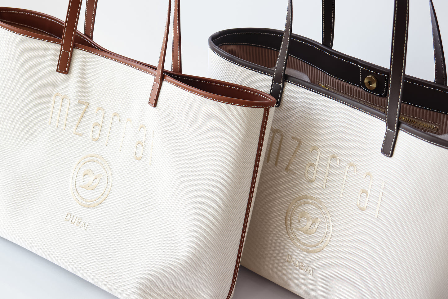 Mzarrai Tote Bag -Tan Brown