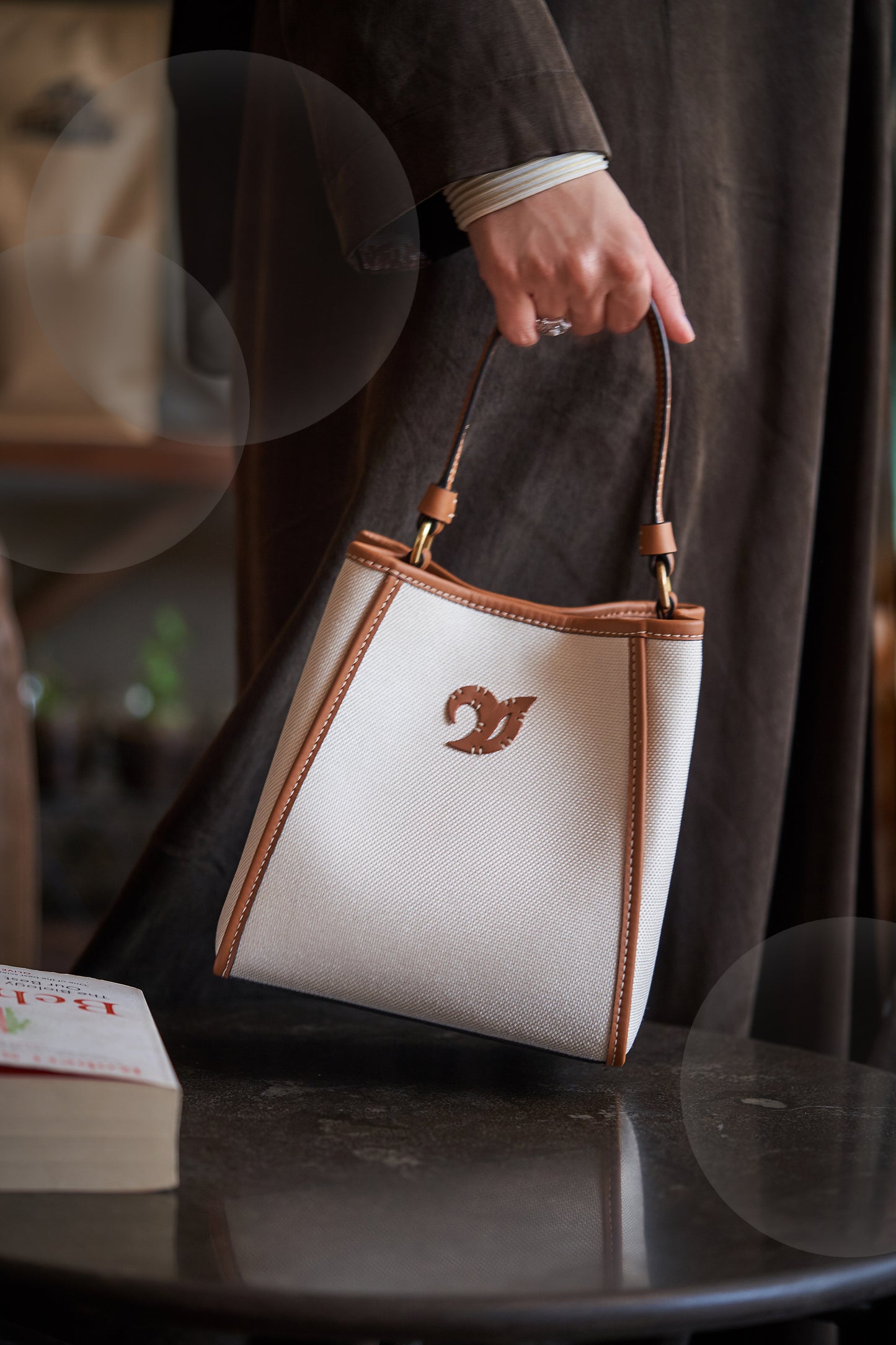 Tetragon Bucket Bag