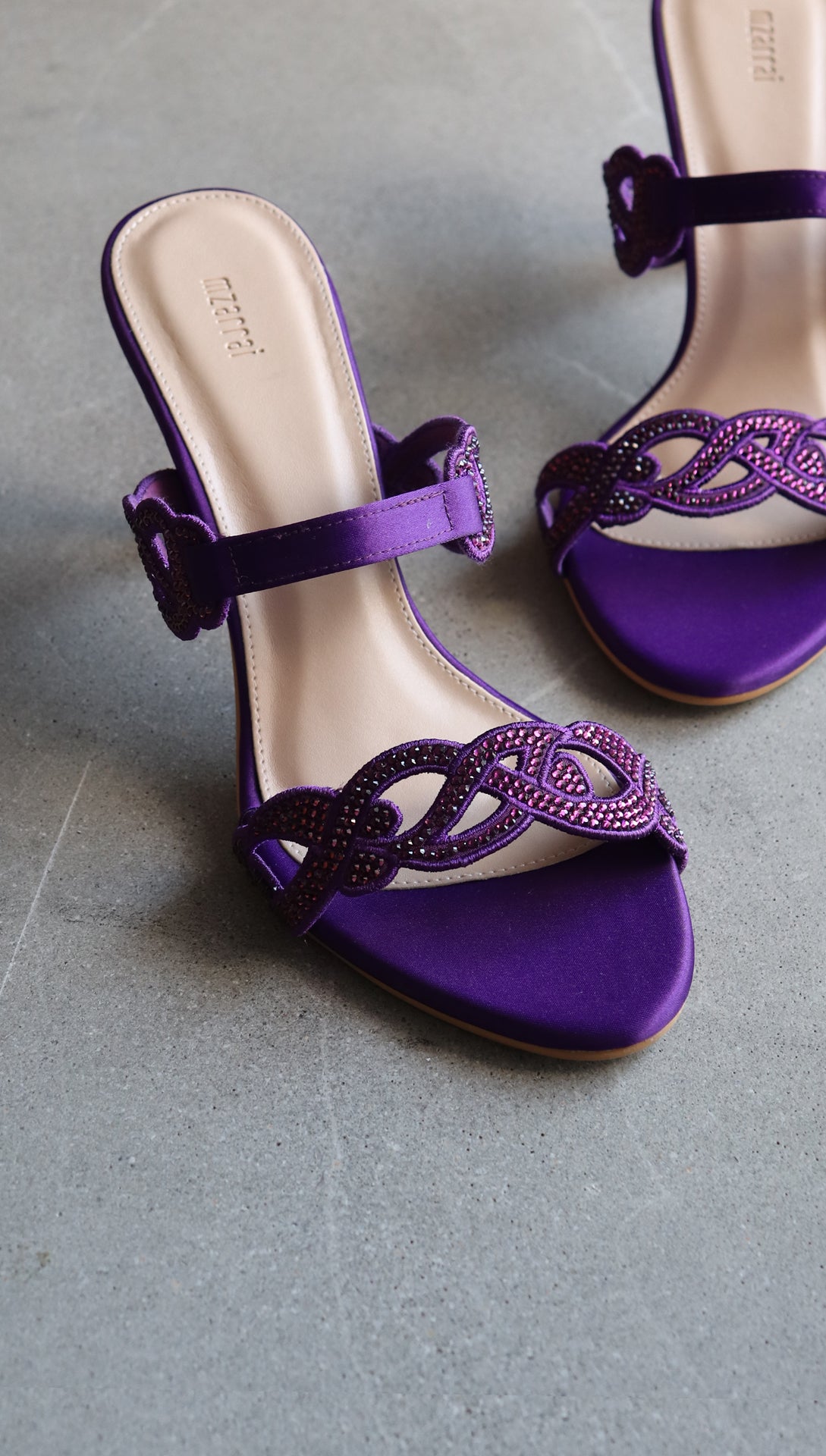 Festive Heel- Purple